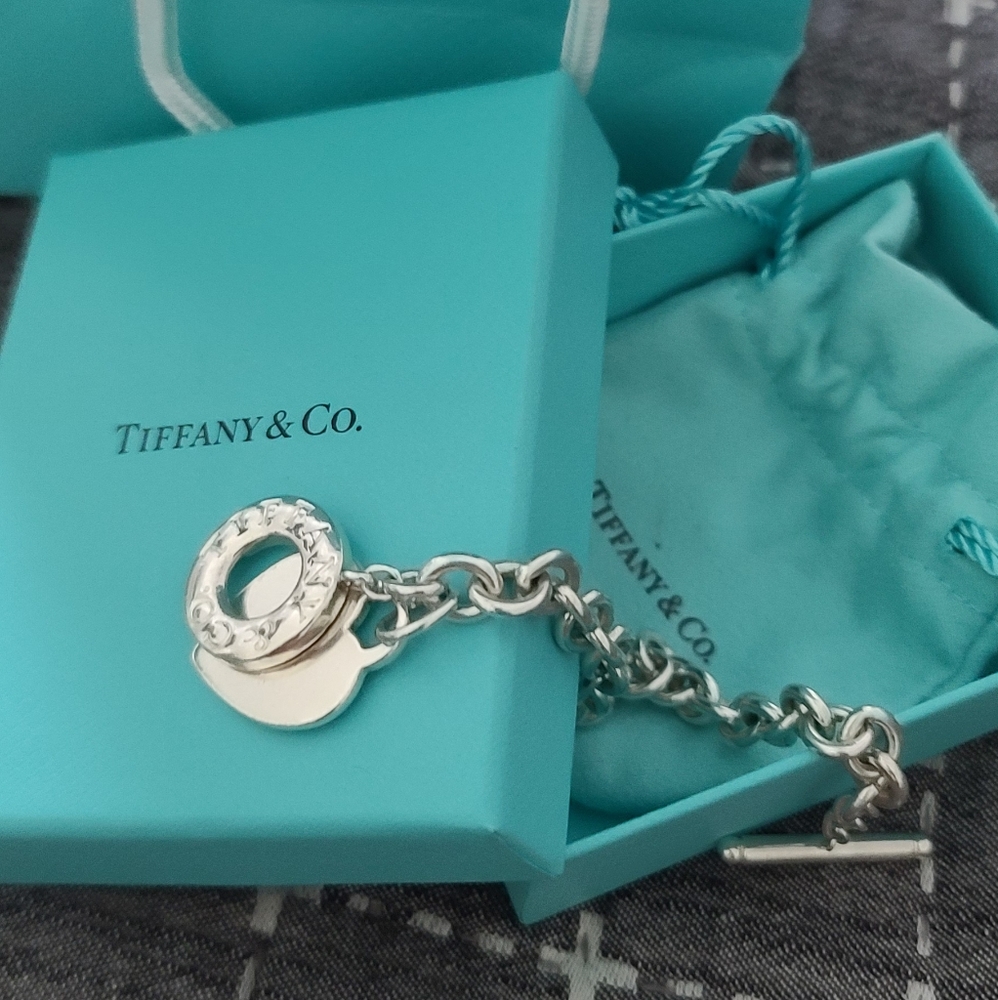 Heart Tag Toggle Bracelet
in Sterling Silver